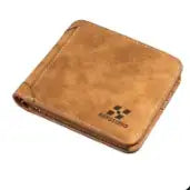 Cargar imagen en el visor de la galería, EliteFold Leather Wallet in brown, crafted from premium leather, combines style with functionality for efficient organization of essentials.