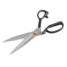 Cargar imagen en el visor de la galería, eZthings heavy duty scissors for cutting arts and craft fabrics, ideal for hobby or commercial use, 12 inch upholstery shears.