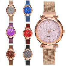 Cargar imagen en el visor de la galería, Rose Gold Women's Watch with Elegant Design and Multiple Color Options