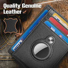 Charger l'image dans la galerie, Quality leather card wallet displaying multiple cards, highlighting genuine leather craftsmanship and minimalist design.