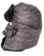 Charger l'image dans la galerie, Alex Unisex Ushanka Trapper Hat with Faux Fur and Removable Mask, Gray, Windproof Design, Warm Winter Headwear