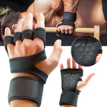 Load image into Gallery viewer, Weightlifting training gloves featuring enhanced grip for stability and hand protection during workouts, maximizing lifting performance.