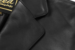 REED Men's Premium Lambskin Leather Blazer Sports Jacket (Imported)