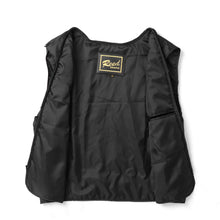 Load image into Gallery viewer, Interior view of REED men's lambskin leather jacket with inside pockets, showcasing quality craftsmanship.