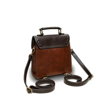 Load image into Gallery viewer, Bumblebee vegan leather backpack with sleek design and multiple compartments, perfect for professional style and organized efficiency.