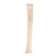 Cargar imagen en el visor de la galería, PU Leather Pad Seat Leakproof Filler in beige, prevents items from falling in car gaps, durable vegan leather, ecological design
