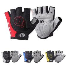 Cargar imagen en el visor de la galería, Premium cycling gloves for enhanced grip and hand protection in various colors, designed for comfort and durability on every ride.