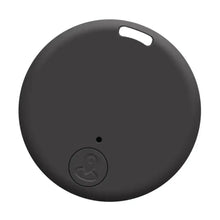 Load image into Gallery viewer, eThings Smart GPS Anti-Loss Alarm, compact black tracker for keys and bags, uses energy-saving Bluetooth 5.0 technology.