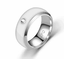 Cargar imagen en el visor de la galería, eThings Smart Ring with NFC, waterproof, durable design for seamless smart device connectivity, cutting-edge technology wearable.