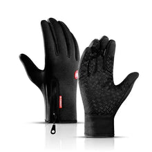 Load image into Gallery viewer, Waterproof outdoor sports gloves with touchscreen fingertips, perfect for winter activities and cold weather protection.