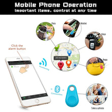 Load image into Gallery viewer, Smart GPS Tracker connects to phone for locating pets, wallets, keys, and bags with Bluetooth positioning.