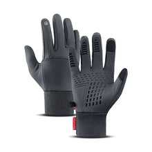 Load image into Gallery viewer, Touch Cold Waterproof Gloves, versatile fleece gloves for outdoor activities like skiing and motorcycling, featuring elastic fiber.