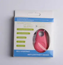 Cargar imagen en el visor de la galería, Compact pink anti-lost GPS tracker device in packaging for real-time location monitoring and theft prevention.