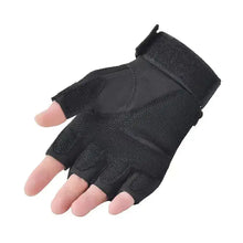 Charger l'image dans la galerie, Newly designed tactical fingerless gloves with anti-slip technology, offering superior grip for workouts and outdoor adventures.