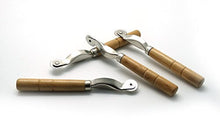 Cargar imagen en el visor de la galería, eZthings Professional Stitch Marking Spacer tools with wooden handles, ideal for precision leather and arts crafts.