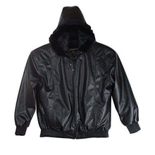 Load image into Gallery viewer, Men's Detachable Hooded - Faux Fur Leather | Reed Sports Wear