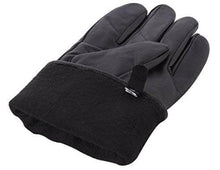 Cargar imagen en el visor de la galería, Reed Men's Leather Warm Lined Driving Gloves, Touchscreen Compatible, Black - Winter Accessories