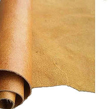 Cargar imagen en el visor de la galería, Rolled leather hides in various colors for crafting, 8x11 inches, ideal for soft leather garments and accessories.