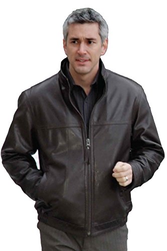 Reed Men's Premium Varsity Leather/Wool Jacket Made in USA