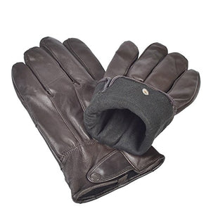 Brown Men Gloves 2xl