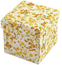 Load image into Gallery viewer, Decorative floral-patterned sewing basket kit by eZthings for arts and crafts, featuring professional sewing supplies.