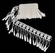Cargar imagen en el visor de la galería, eZthings Venise edging lace trim from eyelet fabric for DIY crafts, bridal, and costume design