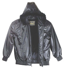 Load image into Gallery viewer, Men's Detachable Hooded - Faux Fur Leather | Reed Sports Wear