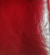 Cargar imagen en el visor de la galería, Deep red chrome tanned cowhide leather, 8x11 inches, ideal for crafting garments and accessories, 0.8-1.2 mm thick, leather craft materials