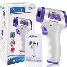 Cargar imagen en el visor de la galería, Heavy duty infrared non-contact forehead thermometer with LCD display, ideal for medical offices and hospitals.