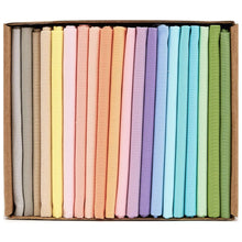 Charger l'image dans la galerie, 20-pack pastel mix fat quarters, 100% cotton, for quilting and crafting; includes assorted colors, eco-friendly packaging.