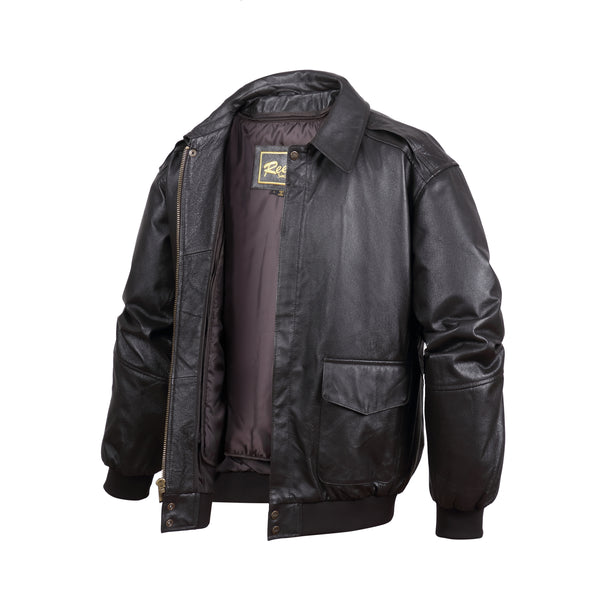 Why Choose the REED Men's Premium Leather Aviator Bomber Jacket?
