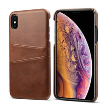 Load image into Gallery viewer, Luxury Leather Phone Back Cover - Vegan leather - Imported
