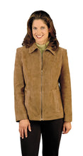 Cargar imagen en el visor de la galería, Women&#39;s Genuine Suede Leather Fashion Jacket - Imported
