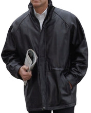 Load image into Gallery viewer, 34&#39;&#39; Raglan Reed Classic Men&#39;s Car Coat in Imported Lamb with Zip-Out Lining - Imported
