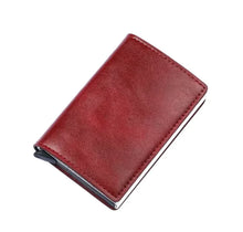 Load image into Gallery viewer, Hold - Anti-Theft Leather Wallet with RFID/NFC Protection - Vegan leather - Imported
