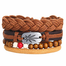 Cargar imagen en el visor de la galería, Multilayer Leather Bracelet
