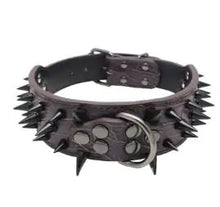 Load image into Gallery viewer, Spiked Studded Leather Collars
