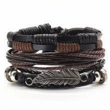 Charger l&#39;image dans la galerie, Leather Bracelets Men Bangles
