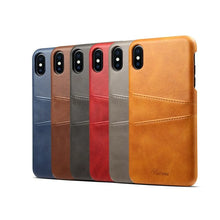 Load image into Gallery viewer, Luxury Leather Phone Back Cover - Vegan leather - Imported
