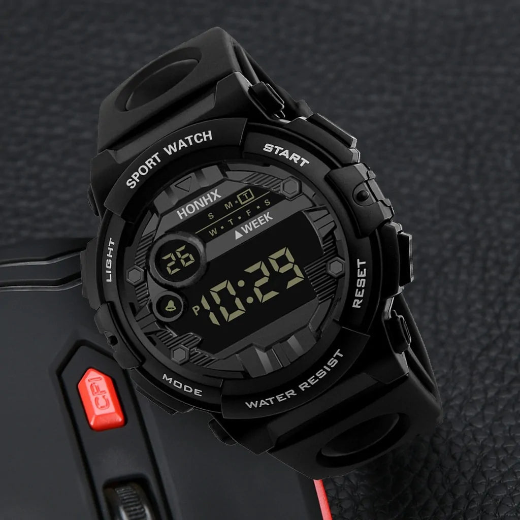 Reloj LED digital para hombre