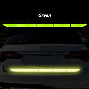 Accesorios para automóviles con cinta reflectante de advertencia trasera automática