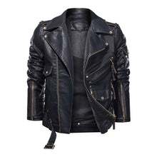 Load image into Gallery viewer, Mens Vegan leather Jacket - Imported
