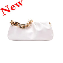 Load image into Gallery viewer, Soft Leather Women&#39;s Cloud Bag
