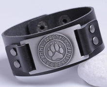 Cargar imagen en el visor de la galería, Bear Paw Handmade Braided Genuine Leather Strap
