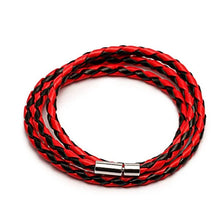 Load image into Gallery viewer, Colorful Fashion PU Braided Leather Bracelet - Vegan leather - Imported
