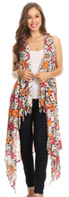 Load image into Gallery viewer, Hatice Light Colorful Poncho Wrap Cardigan Top with African Ankara Print
