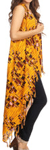 Load image into Gallery viewer, Hatice Light Colorful Poncho Wrap Cardigan Top with African Ankara Print
