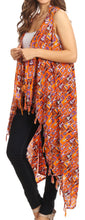Load image into Gallery viewer, Hatice Light Colorful Poncho Wrap Cardigan Top with African Ankara Print
