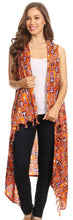 Load image into Gallery viewer, Hatice Light Colorful Poncho Wrap Cardigan Top with African Ankara Print
