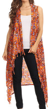 Load image into Gallery viewer, Hatice Light Colorful Poncho Wrap Cardigan Top with African Ankara Print
